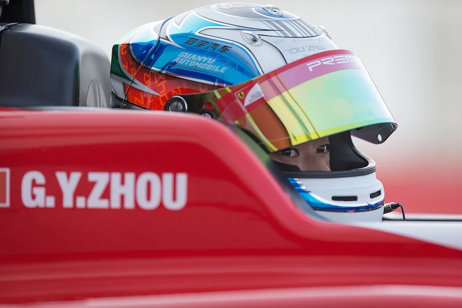 Prema announces Guanyu Zhou in Formula 4