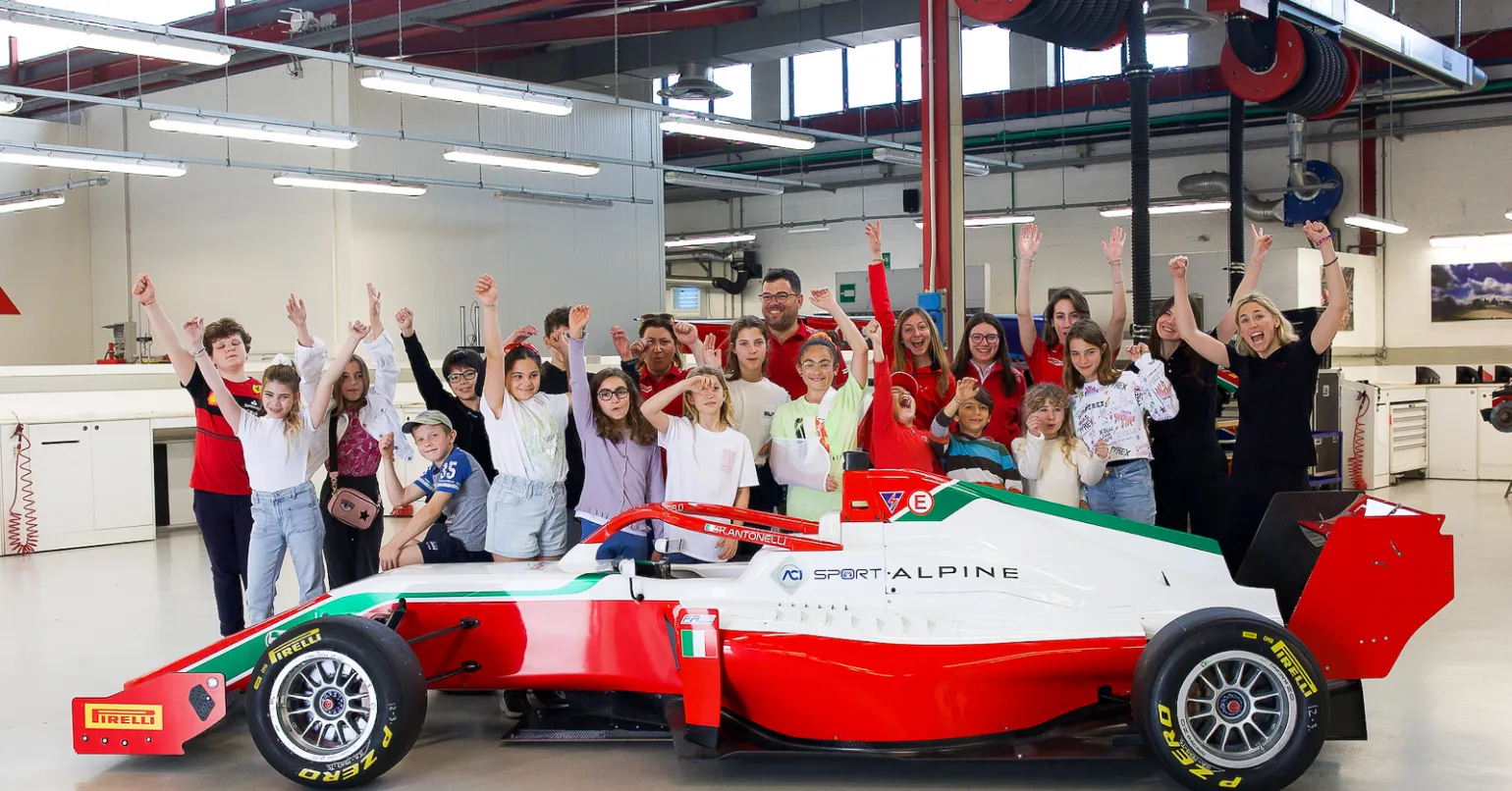 PREMA Racing welcomes young children to support STEM awareness