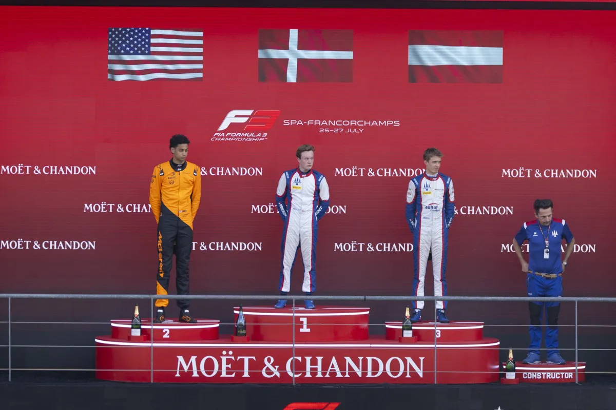 R08 Spa-Francorchamps - FIA Formula 3 Race 1 Report