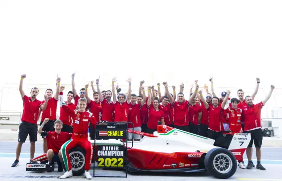 Charlie Wurz, PREMA Racing claim F4 UAE title
