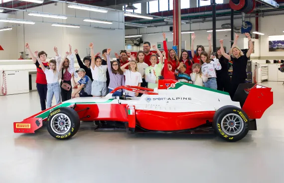 PREMA Racing welcomes young children to support STEM awareness