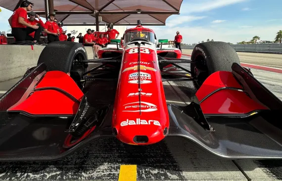 PREMA Racing completes first INDYCAR test at Thermal Club