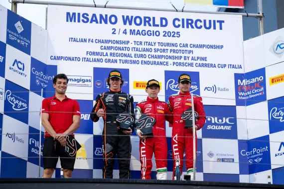 PREMA, Nakamura-Berta deliver dominant run in Italian F4 opener