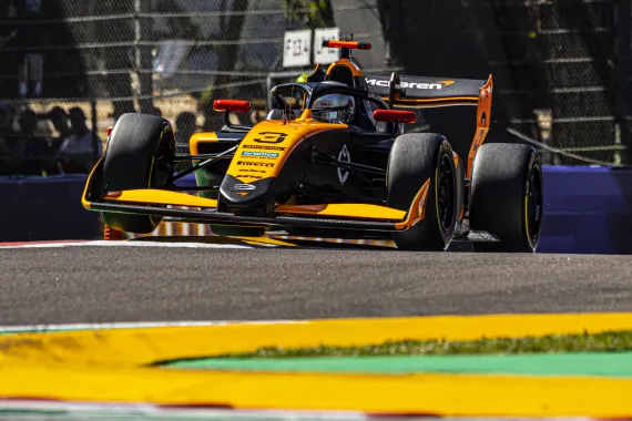 PREMA ends up out of points zone in tough Imola Feature Race