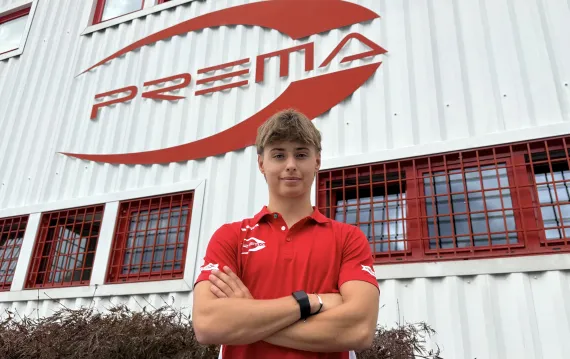 PREMA Racing signs Sharp for 2026 FIA F3 season
