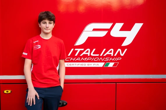 Maccagnani joins PREMA for 2026 Formula 4 programme