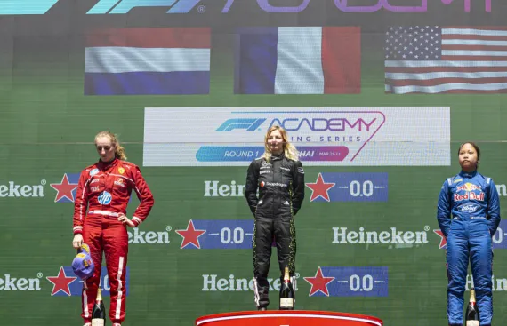 Pin, PREMA Racing take stellar win in Shanghai