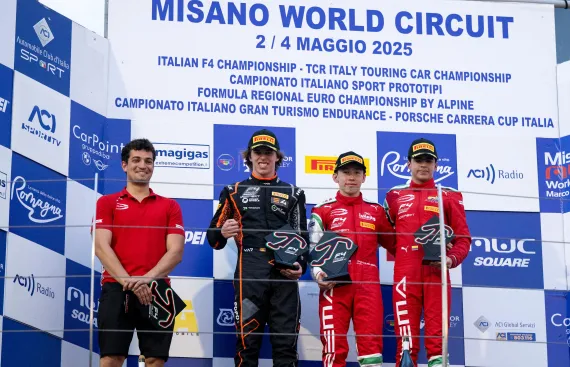 PREMA, Nakamura-Berta deliver dominant run in Italian F4 opener
