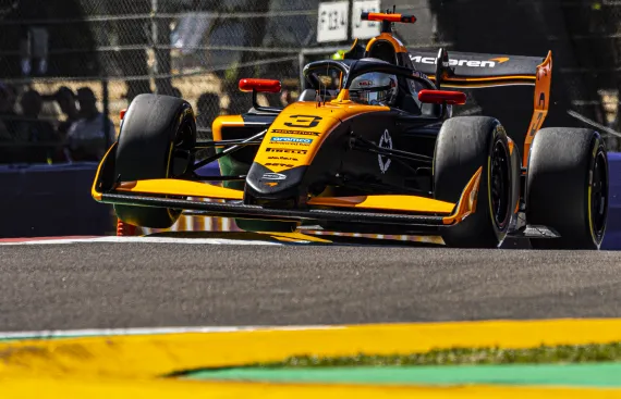 PREMA ends up out of points zone in tough Imola Feature Race