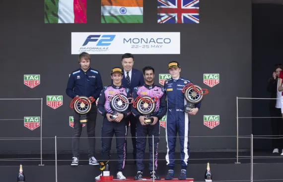 PREMA, Minì deliver first F2 podium of 2025