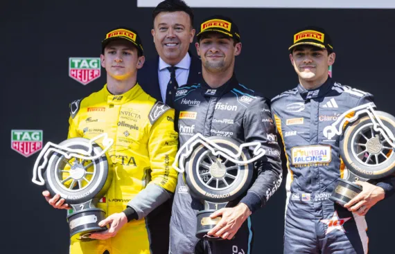 Montoya, PREMA claim podium finish in eventful Monaco Feature Race