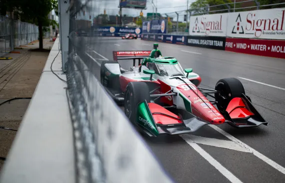 PREMA Racing shows positive pace during qualifying in Detroit
