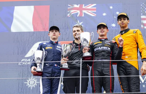 PREMA, Ugochukwu cruise to podium finish in Sprint Race