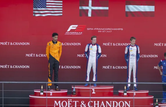 Ugochukwu hands PREMA second 2025 podium at Spa