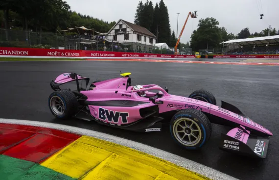 PREMA secures points finish in hectic Feature Race