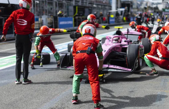 PREMA posts double points finish in Baku Feature Race
