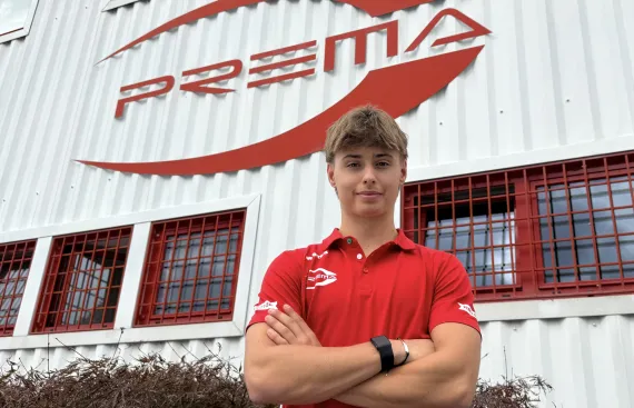 PREMA Racing signs Sharp for 2026 FIA F3 season
