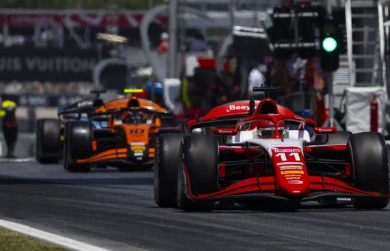 Montoya, Boya make positive steps in opening Barcelona race